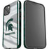 Michigan State University Spartans Jersey iPhone 14 Plus Impact Case