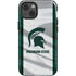 Michigan State University Spartans Jersey iPhone 15 Impact Case