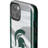 Michigan State University Spartans Jersey iPhone 15 Impact Case