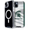 Michigan State University Spartans Jersey iPhone 14 Plus MagSafe Case