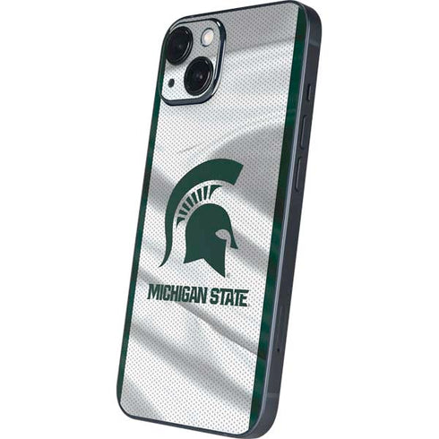 Michigan State University Spartans Jersey iPhone 15 Plus Skin