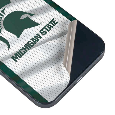 Michigan State University Spartans Jersey iPhone 15 Plus Skin