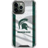 Michigan State University Spartans Jersey iPhone 14 Pro Max Clear Case
