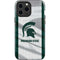 Michigan State University Spartans Jersey iPhone 14 Pro Max Impact Case