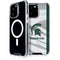Michigan State University Spartans Jersey iPhone 14 Pro Max MagSafe Case