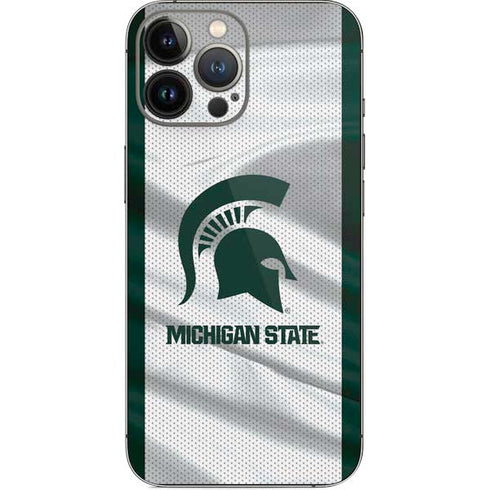 Michigan State University Spartans Jersey iPhone 14 Pro Max Skin