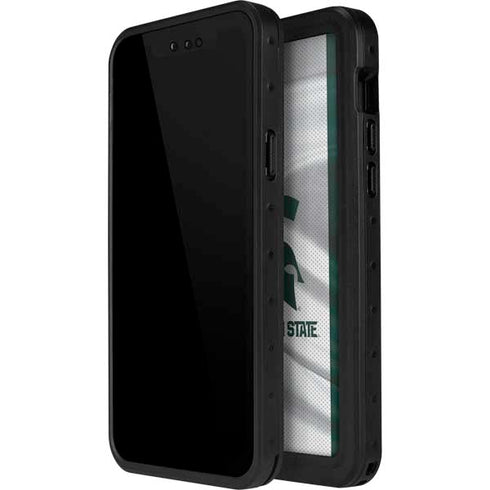 Michigan State University Spartans Jersey iPhone 14 Pro Max Waterproof Case