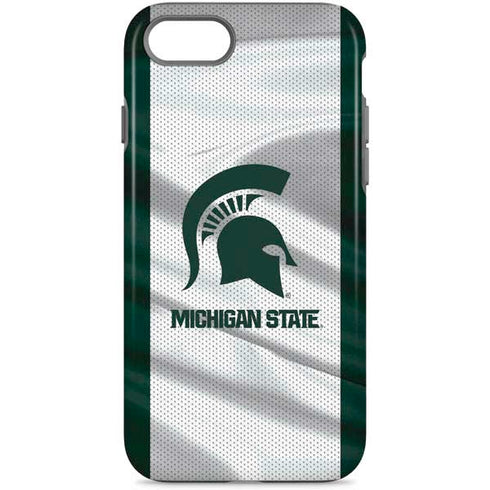 Michigan State University Spartans Jersey iPhone 8 Pro Case