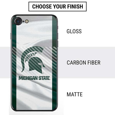 Michigan State University Spartans Jersey iPhone SE (2nd & 3rd Gen) Skin