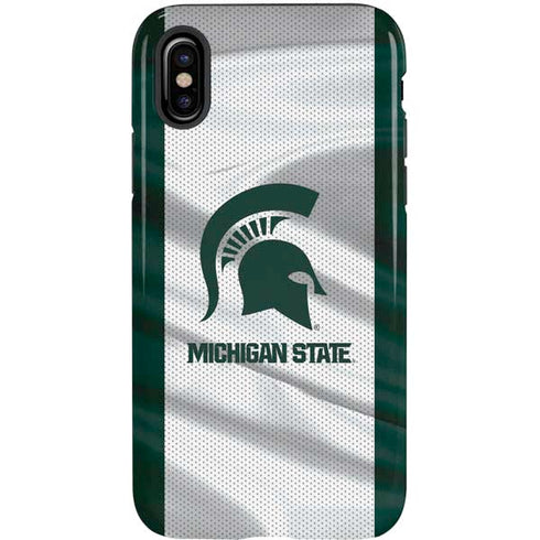 Michigan State University Spartans Jersey iPhone X Pro Case