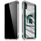 Michigan State University Spartans Jersey iPhone XR Clear Case