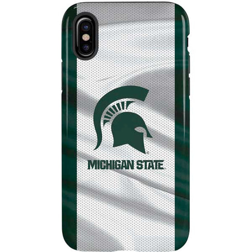 Michigan State University Spartans Jersey iPhone XS Pro Case