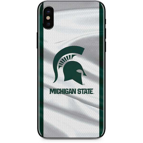 Michigan State University Spartans Jersey iPhone XS Skin