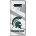 Michigan State University Spartans Jersey LG Stylo 6 Clear Case