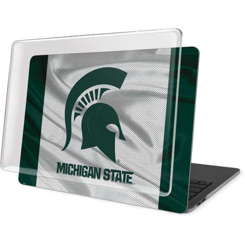 Michigan State University Spartans Jersey MacBook Pro 13in (2020) Case plus Skin