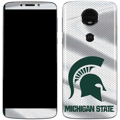 Michigan State University Spartans Jersey Moto E5 Plus Skin