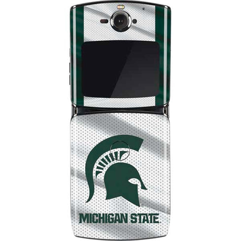 Michigan State University Spartans Jersey Motorola RAZR Skin