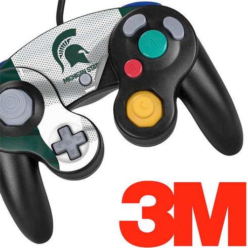 Michigan State University Spartans Jersey Nintendo GameCube Controller Skin
