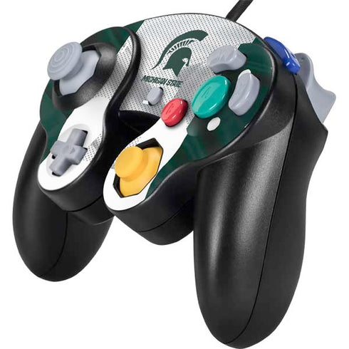Michigan State University Spartans Jersey Nintendo GameCube Controller Skin