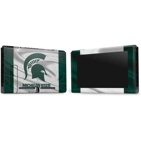 Michigan State University Spartans Jersey Nintendo Switch Bundle Skin