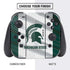 Michigan State University Spartans Jersey Nintendo Switch Bundle Skin