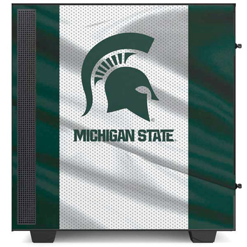 Michigan State University Spartans Jersey NZXT H510 Compact ATX Mid-Tower Case Skin
