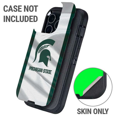 Michigan State University Spartans Jersey Otterbox Defender iPhone Skin