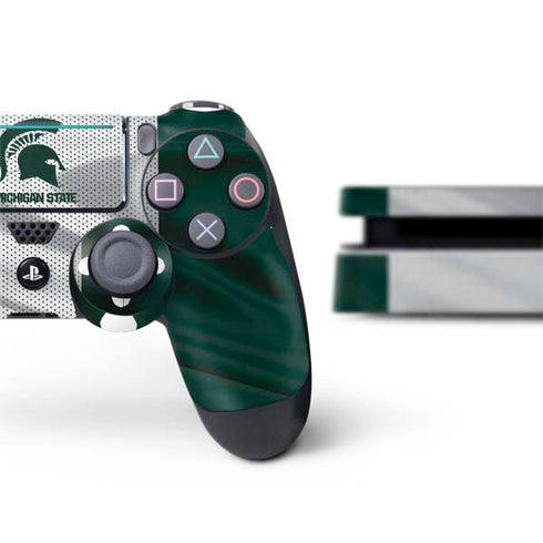 Michigan State University Spartans Jersey PS4 Slim Bundle Skin