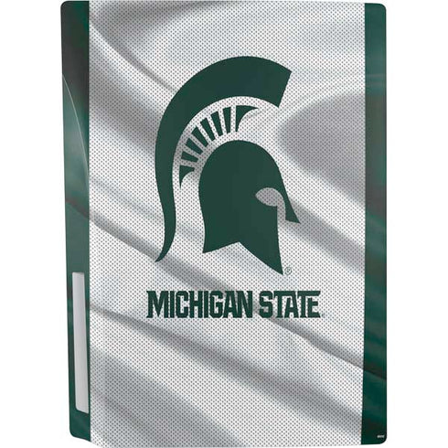 Michigan State University Spartans Jersey PS5 Console Skin
