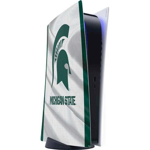 Michigan State University Spartans Jersey PS5 Digital Edition Console Skin
