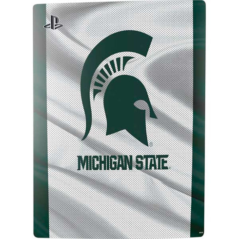 Michigan State University Spartans Jersey PS5 Digital Edition Console Skin