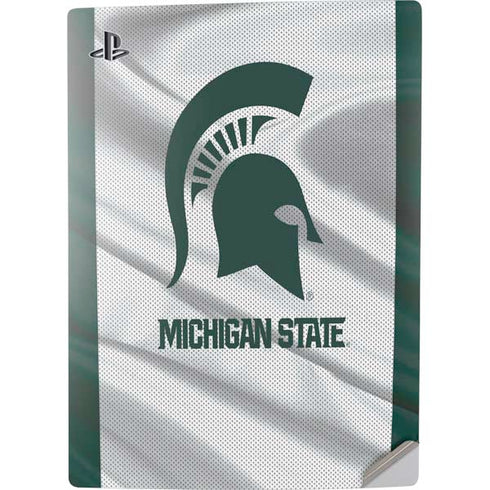 Michigan State University Spartans Jersey PS5 Digital Edition Console Skin