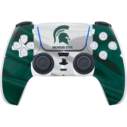 Michigan State University Spartans Jersey PS5 Controller Skin