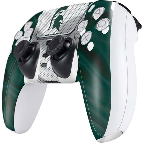 Michigan State University Spartans Jersey PS5 Controller Skin