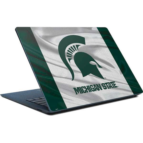 Michigan State University Spartans Jersey Surface Laptop Skin