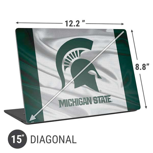 Michigan State University Spartans Jersey Universal Laptop 15in (12.2 x 8.8in) Skin