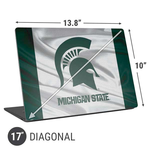 Michigan State University Spartans Jersey Universal Laptop 17in (13.8 x 10in) Skin