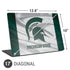 Michigan State University Spartans Jersey Universal Laptop 17in (13.8 x 10in) Skin