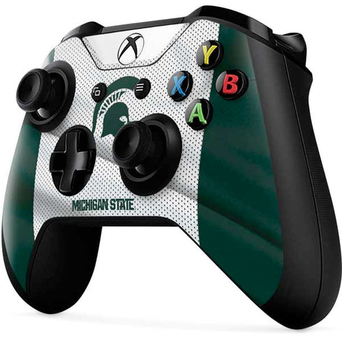 Michigan State University Spartans Jersey Xbox One X Controller Skin