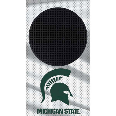 Michigan State University Spartans Jersey Xbox Series S Console Skin