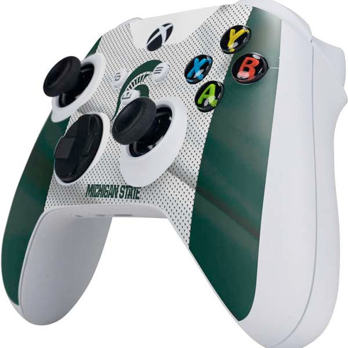 Michigan State University Spartans Jersey Xbox Series S Controller Skin