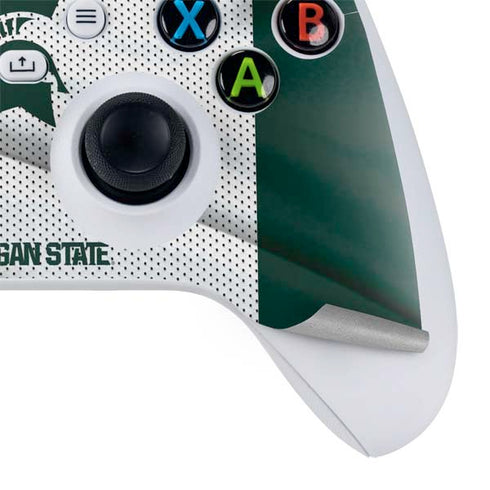 Michigan State University Spartans Jersey Xbox Series S Controller Skin