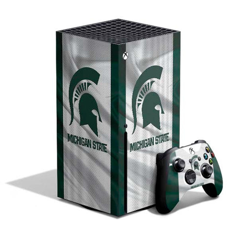 Michigan State University Spartans Jersey Xbox Series X Bundle Skin