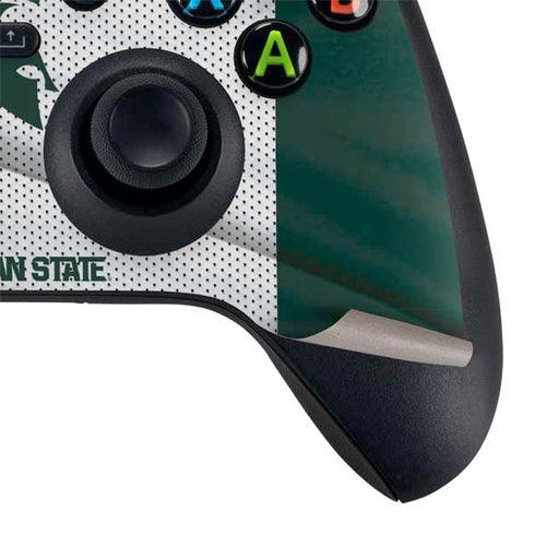 Michigan State University Spartans Jersey Xbox Series X Controller Skin