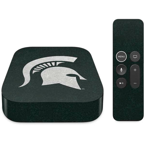 Michigan State University Spartans Logo Apple TV Skin