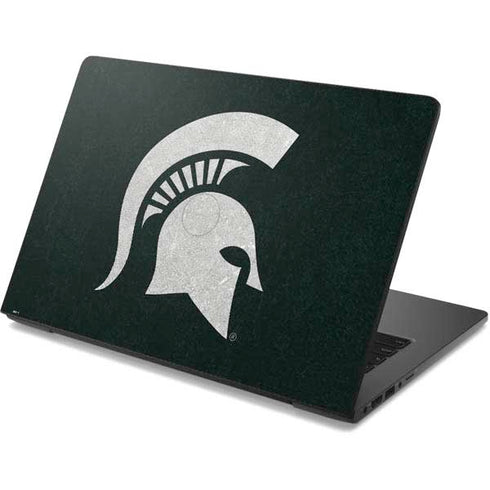 Michigan State University Spartans Logo Dell Chromebook Skin