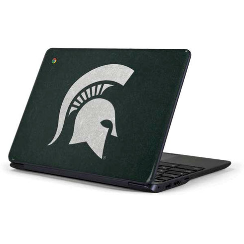 Michigan State University Spartans Logo Samsung Chromebook Skin
