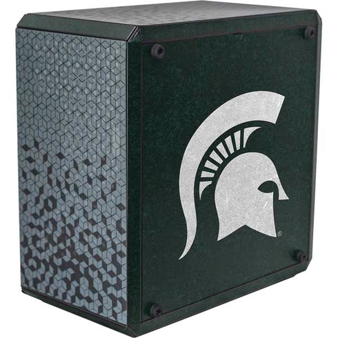Michigan State University Spartans Logo Cooler Master MasterBox Q300L Mini Tower Skin