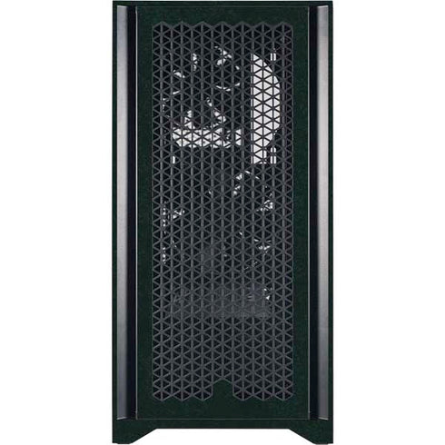 Michigan State University Spartans Logo Corsair 4000D Tempered Glass Mid-Tower ATX Case Skin