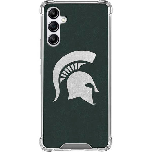 Michigan State University Spartans Logo Galaxy A15 5G Clear Case